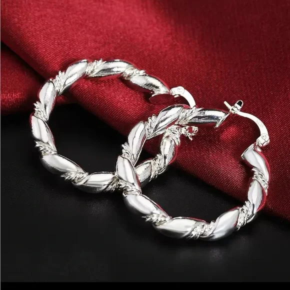 Sterling Silver Earrings - Picture 1 of 1